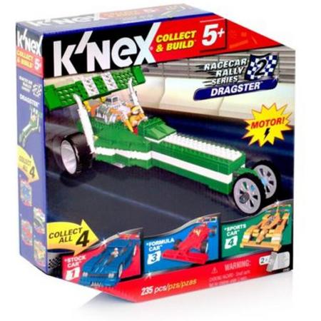 KNEX - Collect & Build - Nr.2 - Racecar rally series - Dragster - INCL. MOTOR